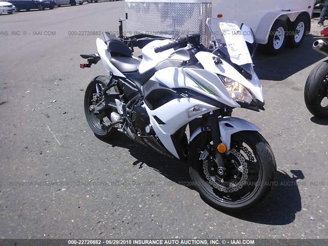 JKAEXEJ12HDA01674 - 2017 KAWASAKI EX650 J თეთრი ფოტო 1