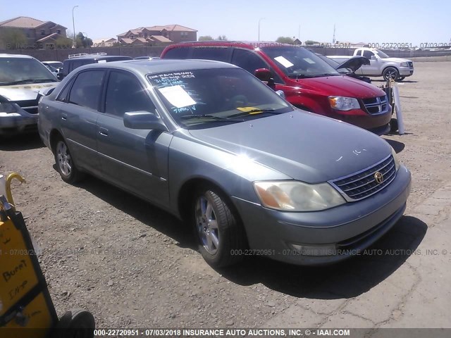 4T1BF28B24U389081 - 2004 TOYOTA AVALON XL/XLS BLUE photo 1