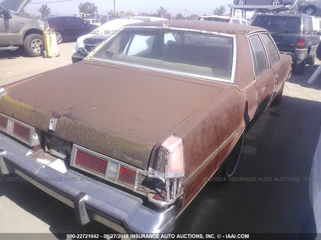 3N69R8C145708 - 1978 OLDSMOBILE DELTA 88 MAROON photo 4