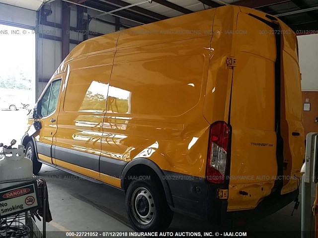 1FTYR2XM2HKA91821 - 2017 FORD TRANSIT T-250 YELLOW photo 3