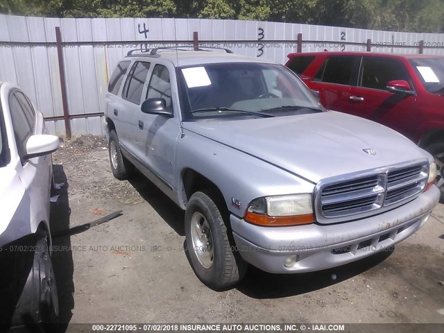 1B4HS28Y4WF206296 - 1998 DODGE DURANGO SILVER photo 1