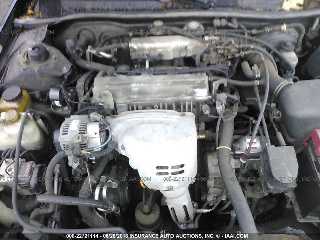 4T1BG22K1WU204799 - 1998 TOYOTA CAMRY CE/LE/XLE BLACK photo 10