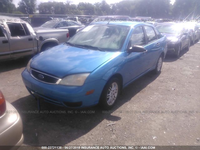 1FAFP34N47W136139 - 2007 FORD FOCUS ZX4/S/SE/SES 蓝色 照片 2