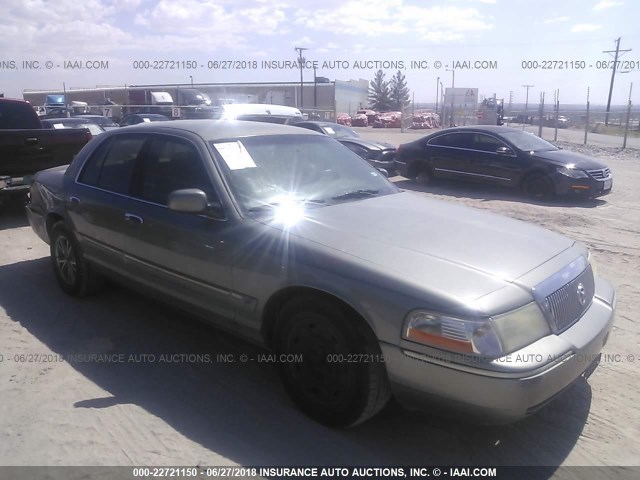 2MEFM74W53X644703 - 2003 MERCURY GRAND MARQUIS GS GRAY photo 1