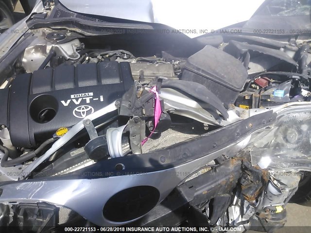 4T1BF3EK6AU049728 - 2010 TOYOTA CAMRY SE/LE/XLE 银色 照片 10