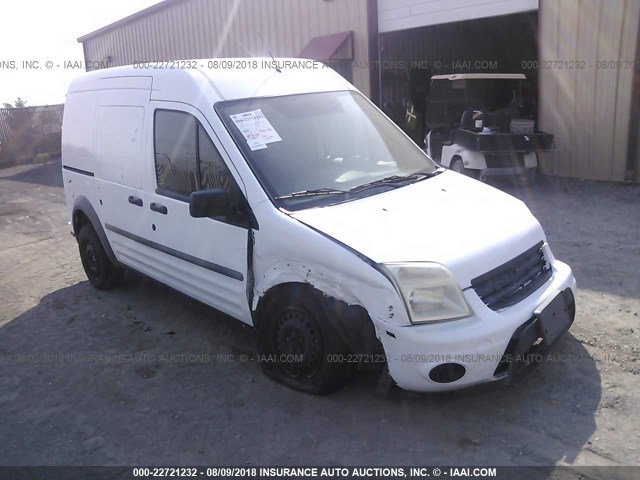 NM0LS7BN4AT036229 - 2010 FORD TRANSIT CONNECT XLT WHITE photo 1