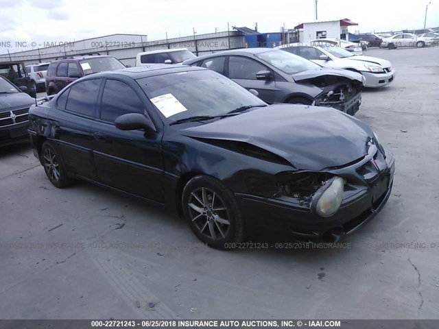 1G2NW52E33C274004 - 2003 PONTIAC GRAND AM GT GREEN photo 1