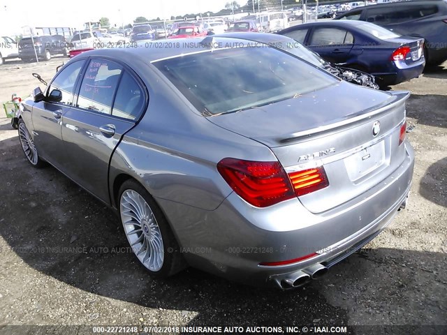 WBAYB6C5XFDS16394 - 2015 BMW ALPINA B7 ნაცრისფერი ფოტო 3