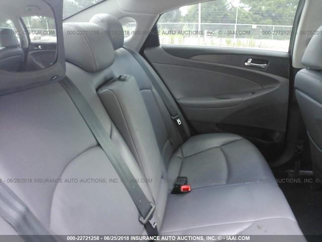 5NPEB4ACXDH721726 - 2013 HYUNDAI SONATA GLS Dark Blue photo 8