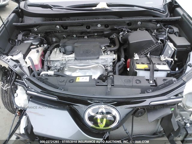 JTMZFREV8HJ700935 - 2017 TOYOTA RAV4 LE GRAY photo 10