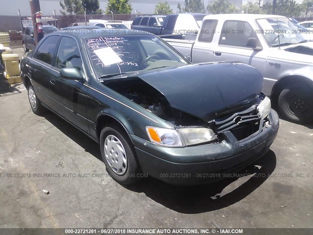 4T1BG22K9XU425522 - 1999 TOYOTA CAMRY CE/LE/XLE GREEN photo 1