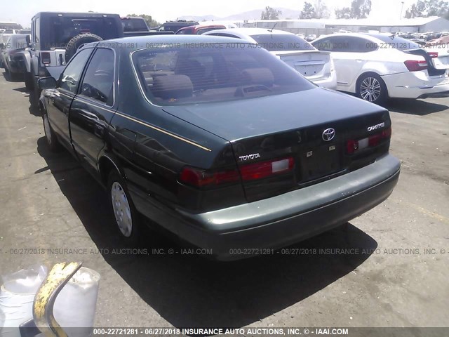 4T1BG22K9XU425522 - 1999 TOYOTA CAMRY CE/LE/XLE GREEN photo 3