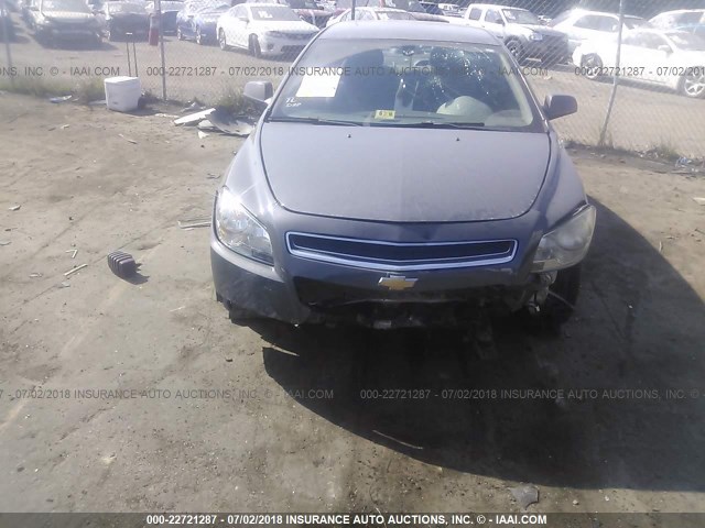 1G1ZH57B794256610 - 2009 CHEVROLET MALIBU 1LT 浅蓝色 照片 6