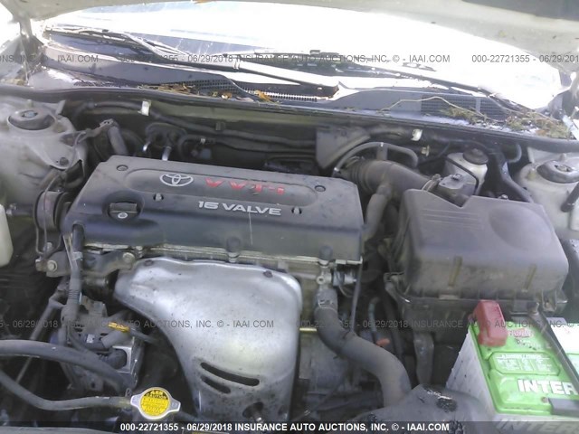 4T1BE32KX3U168019 - 2003 TOYOTA CAMRY LE/XLE/SE 银色 照片 10