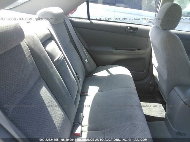 4T1BE32KX3U168019 - 2003 TOYOTA CAMRY LE/XLE/SE 银色 照片 8