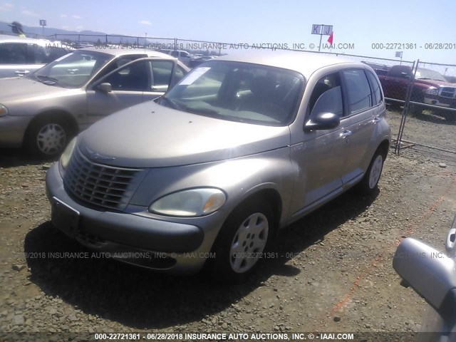 3C4FY48B72T260515 - 2002 CHRYSLER PT CRUISER CLASSIC 金色 照片 2