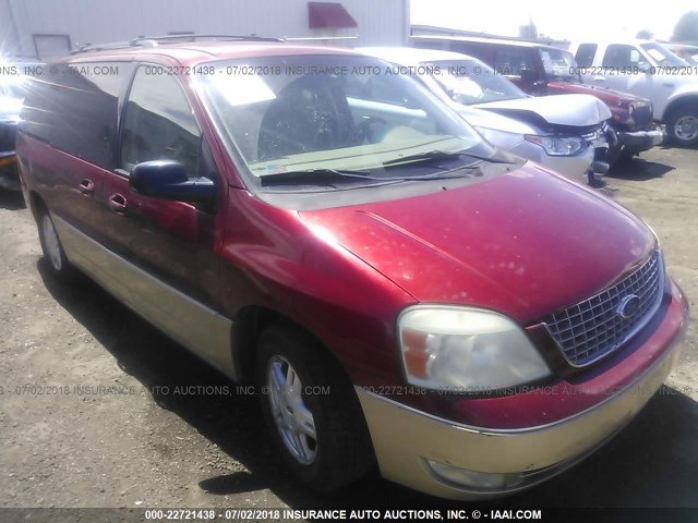 2FMDA58255BA30145 - 2005 FORD FREESTAR LIMITED RED photo 1