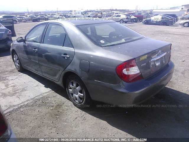 4T1BE32KX3U735071 - 2003 TOYOTA CAMRY LE/XLE/SE Boz foto 3