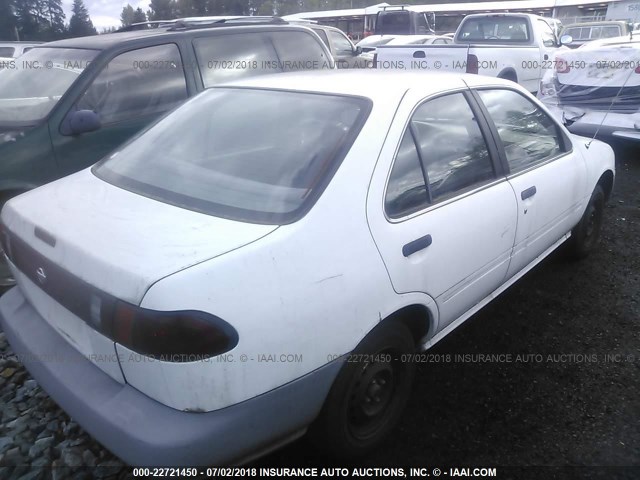 1N4AB41D3SC777612 - 1995 NISSAN SENTRA XE/GXE/GLE/BASE WHITE photo 4