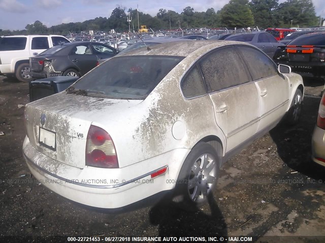 WVWRH63B02P290525 - 2002 VOLKSWAGEN PASSAT GLX 白色 照片 4