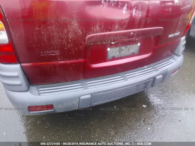 1GMDX03E8XD254171 - 1999 PONTIAC MONTANA / TRANS S  RED photo 6