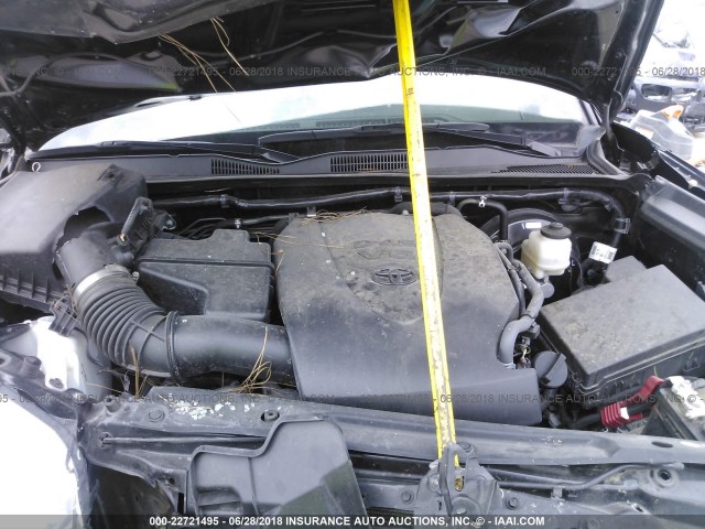 3TMCZ5AN7GM012065 - 2016 TOYOTA TACOMA DBL CAB/SR/SR5/TRD SPT/OR BLACK photo 10