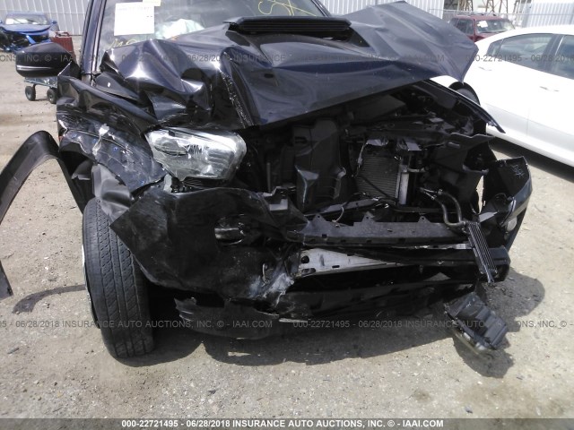 3TMCZ5AN7GM012065 - 2016 TOYOTA TACOMA DBL CAB/SR/SR5/TRD SPT/OR BLACK photo 6