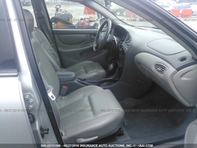 1G3NF52EX2C124840 - 2002 OLDSMOBILE ALERO GLS 银色 照片 5