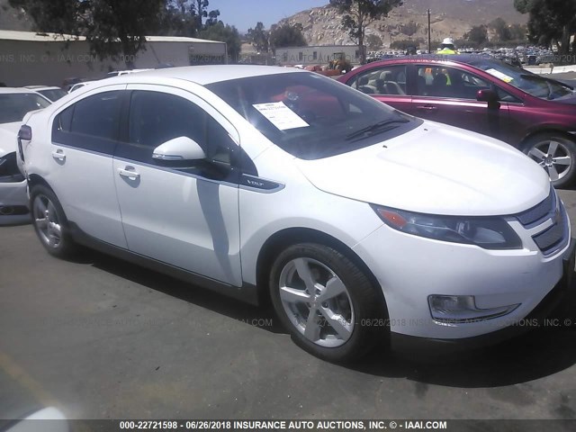 1G1RC6E46FU106492 - 2015 CHEVROLET VOLT WHITE photo 1