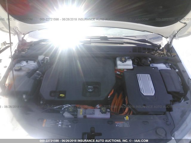 1G1RC6E46FU106492 - 2015 CHEVROLET VOLT WHITE photo 10