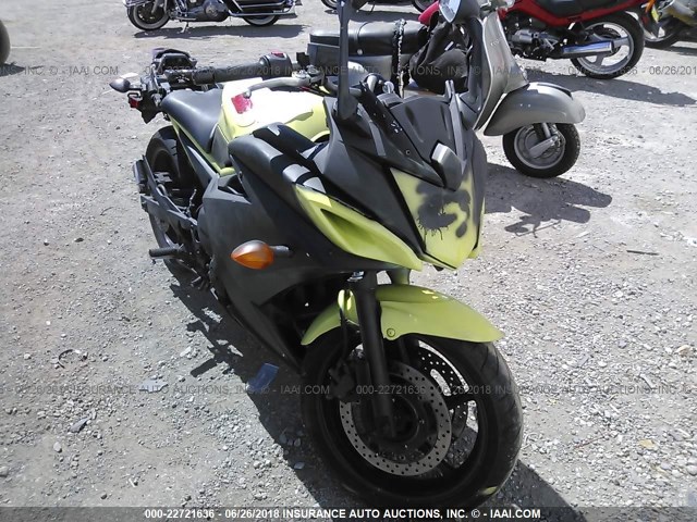 JYARJ18Y5CA001983 - 2012 YAMAHA FZ6 RC GREEN photo 1