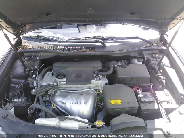 4T1BF1FK7DU289507 - 2013 TOYOTA CAMRY L/SE/LE/XLE 蓝色 照片 10