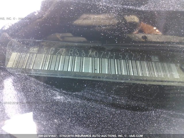 5GZER33707J158797 - 2007 SATURN OUTLOOK SPECIAL შავი ფოტო 9