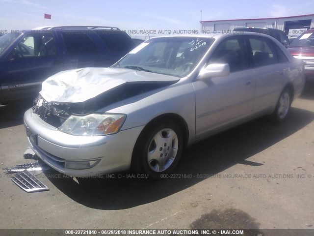 4T1BF28B44U386943 - 2004 TOYOTA AVALON XL/XLS SILVER photo 2