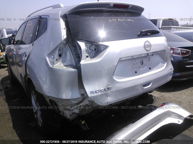 5N1AT2MT4EC759361 - 2014 NISSAN ROGUE S/SL/SV SILVER photo 6