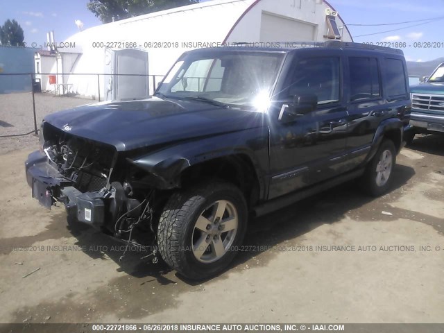 1J8HG48K57C611865 - 2007 JEEP COMMANDER 蓝色 照片 2