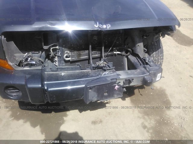1J8HG48K57C611865 - 2007 JEEP COMMANDER 蓝色 照片 6