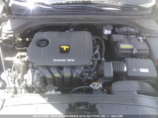 KMHD84LF7HU105331 - 2017 HYUNDAI ELANTRA SE/VALUE/LIMITED შავი ფოტო 10