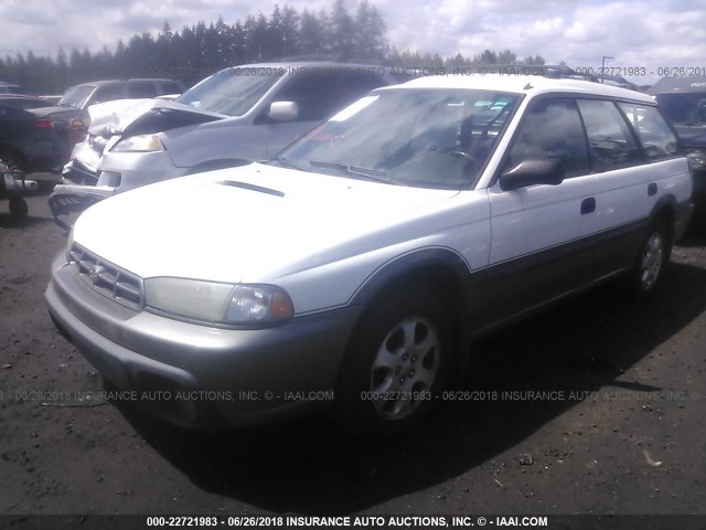4S3BG6851X7606285 - 1999 SUBARU LEGACY OUTBACK/SSV/LIMITED/30TH WHITE photo 2