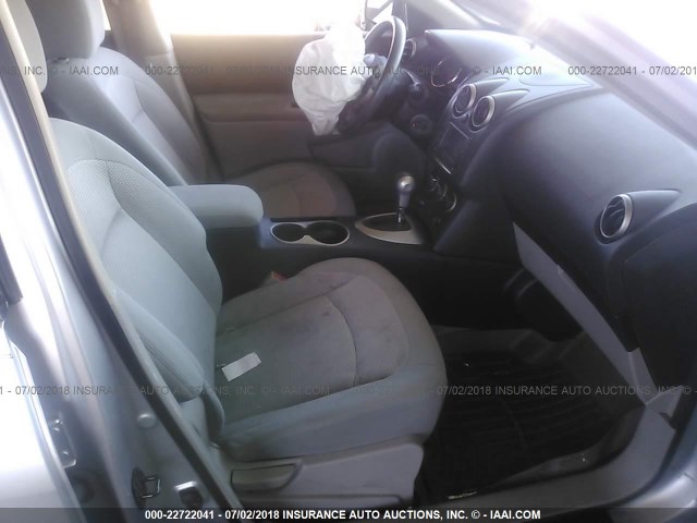 JN8AS5MT5BW567180 - 2011 NISSAN ROGUE S/SV/KROM SILVER photo 5