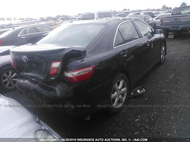 4T1BE46KX9U401423 - 2009 TOYOTA CAMRY SE/LE/XLE 黑色 照片 4