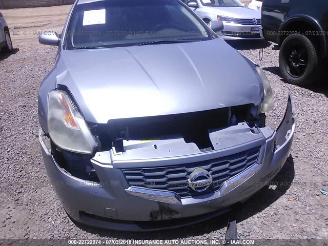 1N4AL24E08C283965 - 2008 NISSAN ALTIMA 2.5S SILVER photo 6