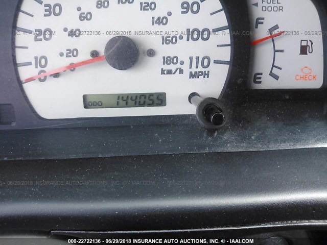 5TEGN92N14Z323556 - 2004 TOYOTA TACOMA DOUBLE CAB PRERUNNER GRAY photo 7