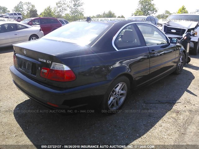 WBABD33484JY97403 - 2004 BMW 325 CI BLACK photo 4