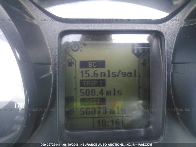 WB10597047ZN46394 - 2007 BMW K1200 GT GRAY photo 7