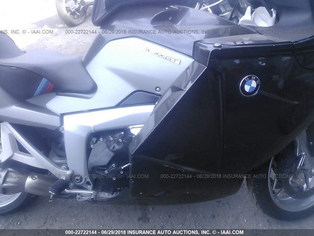 WB10597047ZN46394 - 2007 BMW K1200 GT GRAY photo 8