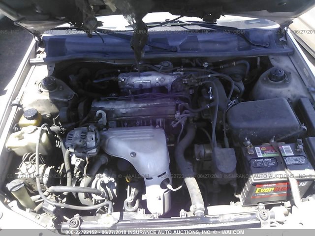 4T1BG22K8VU791520 - 1997 TOYOTA CAMRY CE/LE/XLE ბეჟი ფოტო 10