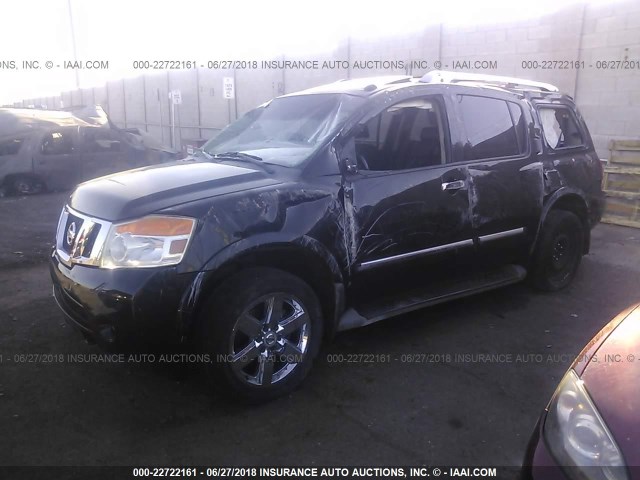 5N1AA0NC6AN606844 - 2010 NISSAN ARMADA SE/TITANIUM/PLATINUM BLACK photo 2