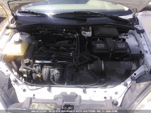 1FAFP34N97W358546 - 2007 FORD FOCUS ZX4/S/SE/SES 白色 照片 10