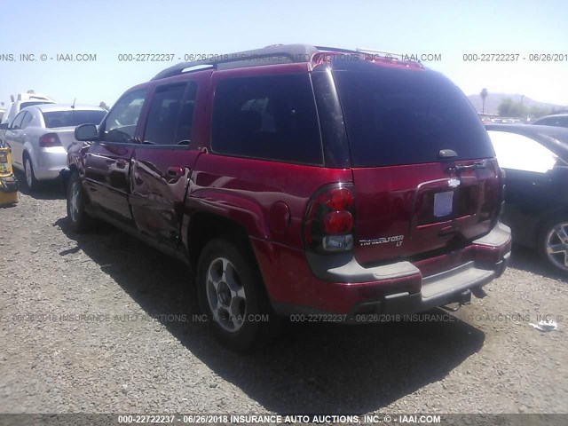 1GNES16S956115965 - 2005 CHEVROLET TRAILBLAZER EXT LS/EXT LT RED photo 3